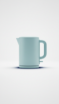Electric Kettle 1.5 L, 100% Stainless Steel Interior Double Wall, 1500W Cool Touch Water Boiler, BPA-Free with Auto Shut-Off and Boil-Dry Protection, Cordless, 120V (Green)